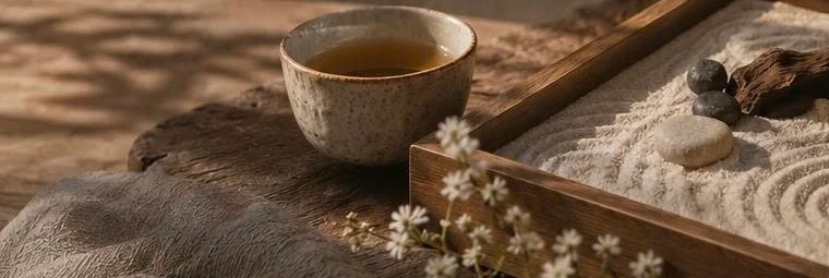 Trà và khu vườn thiền mini — The Inner Ground